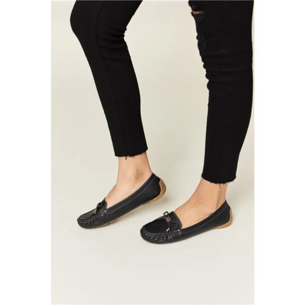 Forever Link‎ Slip On Bow Flats Loafers